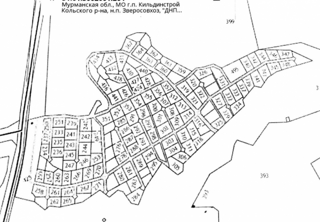 Карта зверосовхоза мурманской области